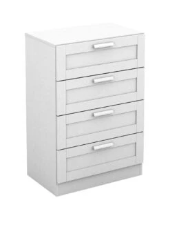 Very Home Taryn Kids 4 Drawer Chest - White -FurniHaven Shop RMDUK SQ3 0000000013 WHITE SLa