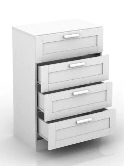Very Home Taryn Kids 4 Drawer Chest - White -FurniHaven Shop RMDUK SQ4 0000000013 WHITE SLd