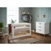 Obaby Maya Mini Two Piece Room Set -FurniHaven Shop RNFE7 SQ1 0000000584 WHITE NATURAL SLf