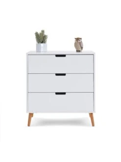 Obaby Maya Mini Two Piece Room Set -FurniHaven Shop RNFE7 SQ4 0000000584 WHITE NATURAL SLd