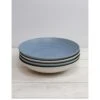 KitchenCraft Set Of 4 Embossed Pasta Bowls – Light Blue -FurniHaven Shop RPJMQ SQ1 0000000020 BLUE SLf