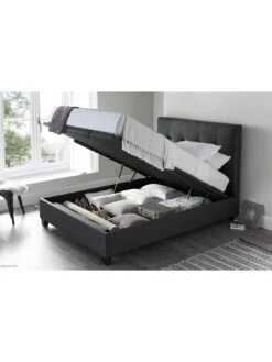 Very Home Reeves Ottoman Bed With Mattress Options (Buy And SAVE!) -FurniHaven Shop RPTPW SQ5 0000000183 SLATE SLd2