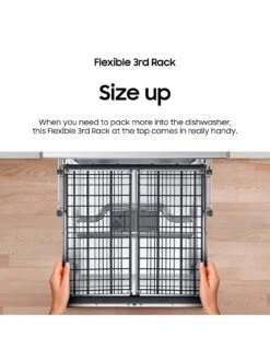 Samsung DW60M5050FS/EU Series 5 Freestanding Full Size Dishwasher, 13 Place Settings, Silver -FurniHaven Shop RQMVR SQ4 0000000035 SILVER SLd2