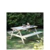 Rowlinson 5ft Picnic Bench -FurniHaven Shop RRDQA SQ1 0000000088 NO COLOR SLf
