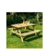 Rowlinson 4ft Picnic Bench -FurniHaven Shop RRDQG SQ1 0000000088 NO COLOR SLf
