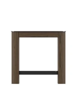 AVF Affinity Side Table - Walnut/Black 12 AVF Affinity Side Table - Walnut/Black -FurniHaven Shop RRQMJ SQ5 0000000437 WALNUT BLACK SLd2