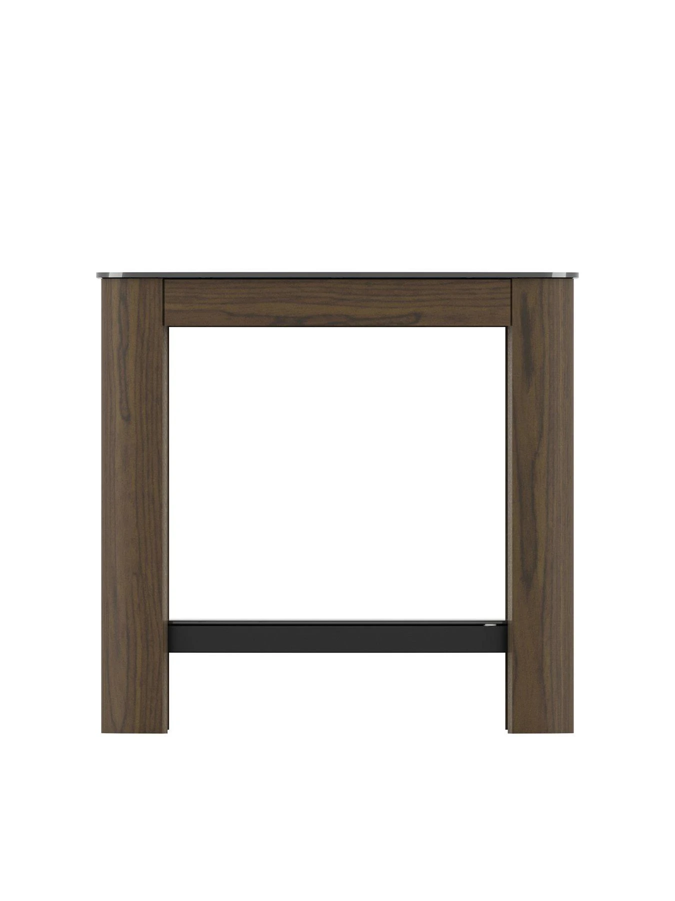 AVF Affinity Side Table - Walnut/Black 7 AVF Affinity Side Table - Walnut/Black - Image 5