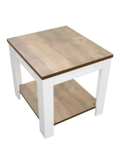 AVF Whitesands Brooke Side Table - White -FurniHaven Shop RRQMN SQ3 0000000013 WHITE SLa
