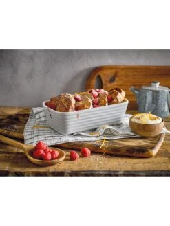 JAMES MARTIN BY DENBY James Martin Cook Set Of Two Rectangular Dishes  -FurniHaven Shop RRWVC SQ6 0000000013 WHITE SLd4