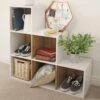 Lloyd Pascal Cube 6 Stepped Storage Unit -FurniHaven Shop RTEHJ SQ1 0000000010 WHITE OAK RSr