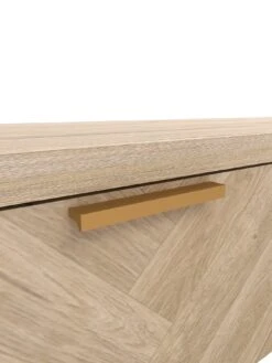 Michelle Keegan Home Serene TV Unit - Fits Up To 50 Inch TV -FurniHaven Shop RTKQF SQ5 0000000006 OAK SLd1