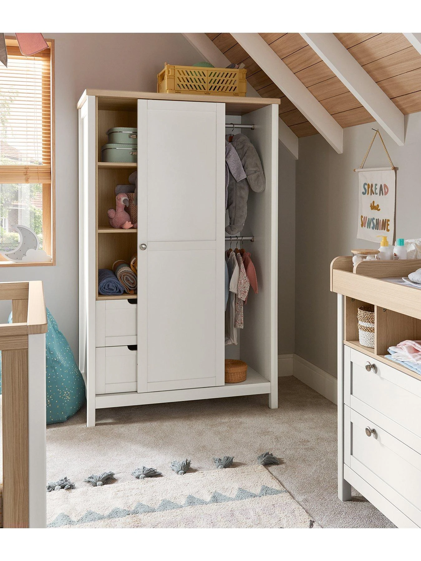 Mamas & Papas Harwell Wardrobe 6 Mamas & Papas Harwell Wardrobe - Image 4