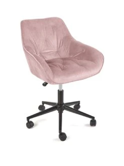 Very Home Harley Office Chair - Pink - FSC® Certified -FurniHaven Shop RTU9V SQ2 0000000063 PINK SLf