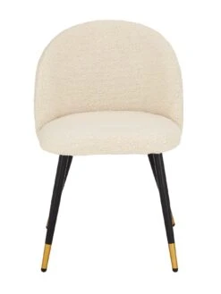 Very Home Pair Of Boucle Dining Chairs - FSC® Certified -FurniHaven Shop RTU9X SQ4 0000000003 NATURAL SLd