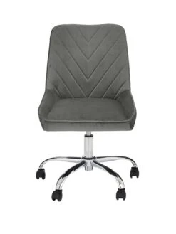 Very Home Blair Fabric Office Chair - Grey - FSC® Certified -FurniHaven Shop RTUCJ SQ2 0000000005 GREY SLf