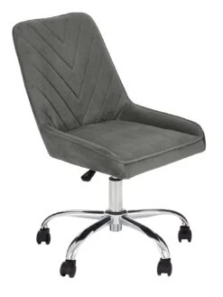Very Home Blair Fabric Office Chair - Grey - FSC® Certified -FurniHaven Shop RTUCJ SQ4 0000000005 GREY SLd