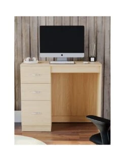 Vida Designs Riano Dressing Table - Pine -FurniHaven Shop RVJCK SQ3 0000000144 PINE SLa