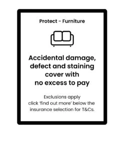 Vida Designs Arlington 3 Door, 2 Drawer Wardrobe - White -FurniHaven Shop RVKCT SQ7 0000000013 WHITE DGy