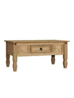 Vida Designs Corona Solid Pine 1 Drawer Coffee Table 8 Vida Designs Corona Solid Pine 1 Drawer Coffee Table -FurniHaven Shop RWQDP SQ2 0000000006 OAK RSr