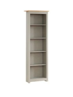 Vida Designs Arlington 5 Tier Bookcase - Grey -FurniHaven Shop RWQXJ SQ2 0000000005 GREY RSr