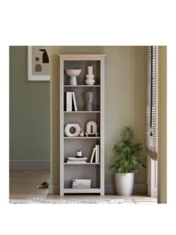 Vida Designs Arlington 5 Tier Bookcase - Grey -FurniHaven Shop RWQXJ SQ3 0000000005 GREY SLa