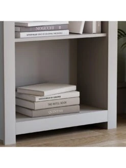 Vida Designs Arlington 5 Tier Bookcase - Grey -FurniHaven Shop RWQXJ SQ5 0000000005 GREY SLd1