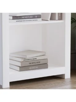 Vida Designs Arlington 5 Tier Bookcase - White -FurniHaven Shop RWQXL SQ5 0000000013 WHITE SLd1