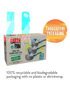 Prestige Earth Pan 3-Piece Saucepan Set With Lids -FurniHaven Shop RWYDP SQ5 0000000005 GREY SLd3