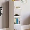 Vida Designs Oxford 4 Tier Cube Bookcase -FurniHaven Shop T3LQD SQ1 0000000013 WHITE RSr