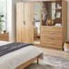 Everyday Panama 3 Door, 4 Drawer Combi Wardrobe - FSC® Certified -FurniHaven Shop T3XDE SQ1 0000000006 OAK RSr