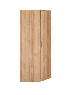 Everyday Panama Corner Wardrobe - FSC® Certified 8 Everyday Panama Corner Wardrobe - FSC® Certified -FurniHaven Shop T3XMX SQ3 0000000006 OAK SLa
