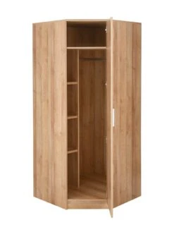 Everyday Panama Corner Wardrobe - FSC® Certified 9 Everyday Panama Corner Wardrobe - FSC® Certified -FurniHaven Shop T3XMX SQ4 0000000006 OAK SLd