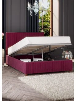 Laurence Llewelyn-Bowen Estella Ottoman Superking Bed -FurniHaven Shop T4QEK SQ2 0000000093 BERRY RSr