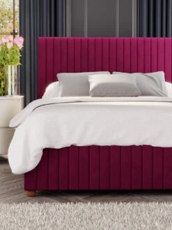 Laurence Llewelyn-Bowen Estella Ottoman Superking Bed -FurniHaven Shop T4QEK SQ3 0000000093 BERRY SLd