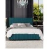 Laurence Llewelyn-Bowen Estella Ottoman Small Double Bed -FurniHaven Shop T4QEM SQ1 0000001836 EMERALD SLa
