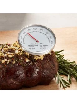 KitchenAid Kitchen Aid Leave In Meat Thermometer -FurniHaven Shop TG9GV SQ3 0000000035 SILVER SLd1
