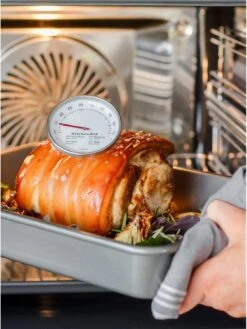 KitchenAid Kitchen Aid Leave In Meat Thermometer -FurniHaven Shop TG9GV SQ4 0000000035 SILVER SLd2