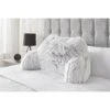 Very Home Long Hair Cuddle Cushion - Silver -FurniHaven Shop TKE9J SQ1 0000000035 SILVER SLp