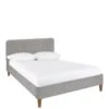 Very Home Brook Fabric Bed Frame With Mattress Options (Buy And SAVE!) -FurniHaven Shop TKTMH SQ1 0000000005 GREY SLa