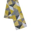 Catherine Lansfield Larrson Ochre Table Runner -FurniHaven Shop TLM63 SQ1 0000001323 OCHRE SLf