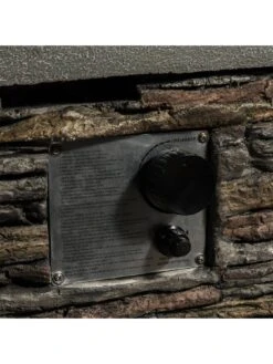 Teamson Home Gas Fire Pit Stone With Lava Rock -FurniHaven Shop TM7FJ SQ5 0000000088 NO COLOR SLd3