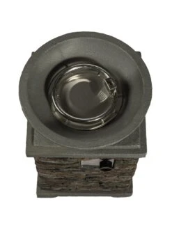 Teamson Home Gas Fire Pit Stone With Lava Rock -FurniHaven Shop TM7FJ SQ6 0000000088 NO COLOR SLd4