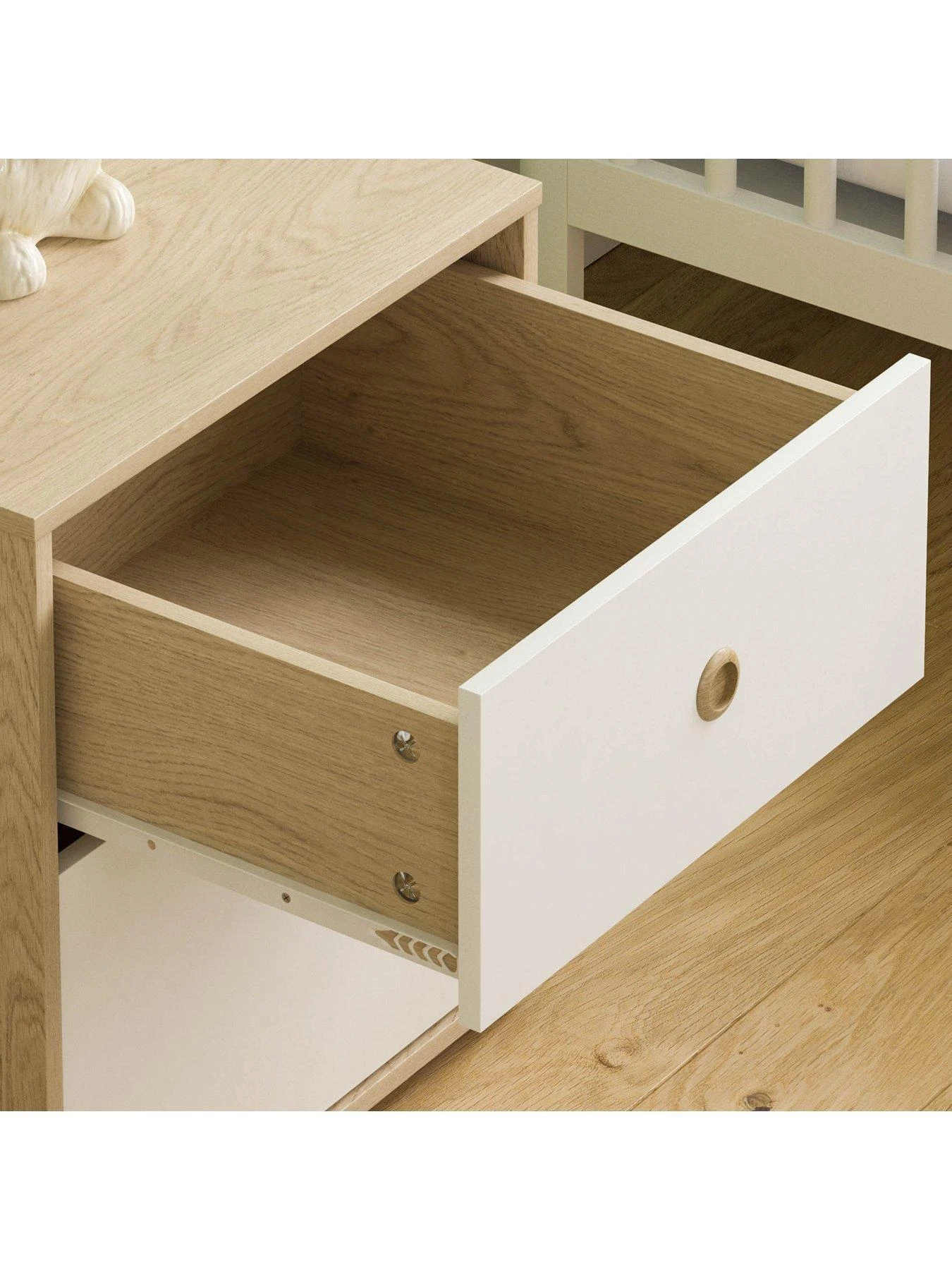 Vida Designs Neptune 2 Drawer Bedside Table 6 Vida Designs Neptune 2 Drawer Bedside Table - Image 4