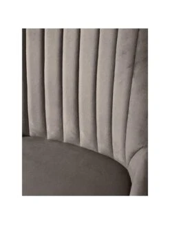 Very Home Pair Of Alisha Standard Chrome Legged Dining Chairs - Grey/Chrome -FurniHaven Shop TQM4R SQ3 0000013211 GREY CHROME SLf