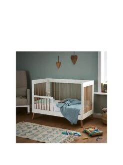 Obaby Maya Mini 3 Piece Room Set - White/Natural -FurniHaven Shop TTEJR SQ3 0000000013 WHITE SLa