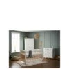 Obaby Maya 3 Piece Room Set - White/Natural -FurniHaven Shop TTEJT SQ1 0000000013 WHITE SLf