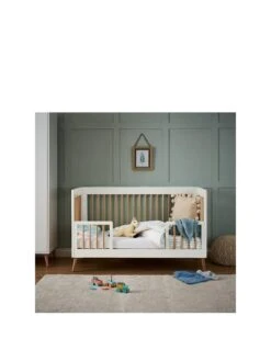 Obaby Maya 3 Piece Room Set - White/Natural -FurniHaven Shop TTEJT SQ3 0000000013 WHITE SLa