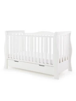 Obaby Stamford Luxe 2-Piece Nursery Furniture Room Set - White -FurniHaven Shop TTEJX SQ5 0000000013 WHITE SLd1