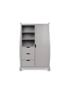Obaby Stamford Luxe 3-Piece Nursery Furniture Room Set - Warm Grey -FurniHaven Shop TTEK4 SQ5 0000000005 GREY SLd1