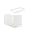 Obaby Whitby Cot Bed & Cot Top Changer - White -FurniHaven Shop TTEKN SQ1 0000000013 WHITE SLf